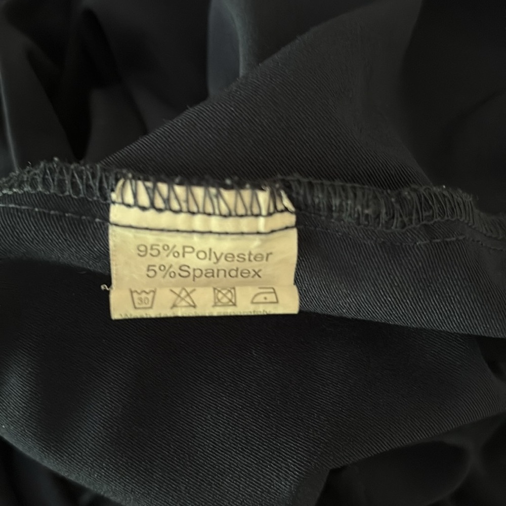 Grace Karin Navy Women's Paperbag Waist Pants - Picture 3 of 3